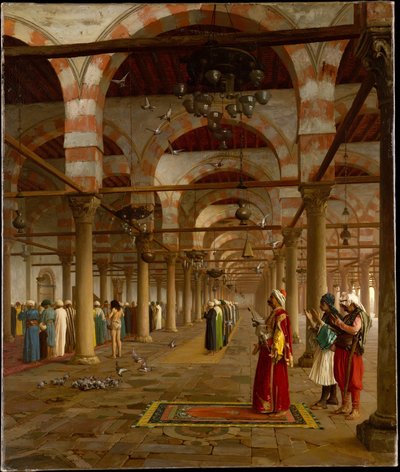 Prayer in the Mosque by Jean Leon Gerome